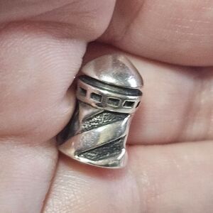 Chamilia sterling silver lighthouse charm